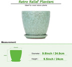 10 inch Plant Pots Ceramic Planter - Image 3