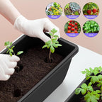 smusei Railing Planter Box 4 Pack Window Boxes Planters - Image 5