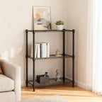 450 lbs Steel Storage Shelving 3-Tier Utility Shelving Unit Steel Organizer - Image 4