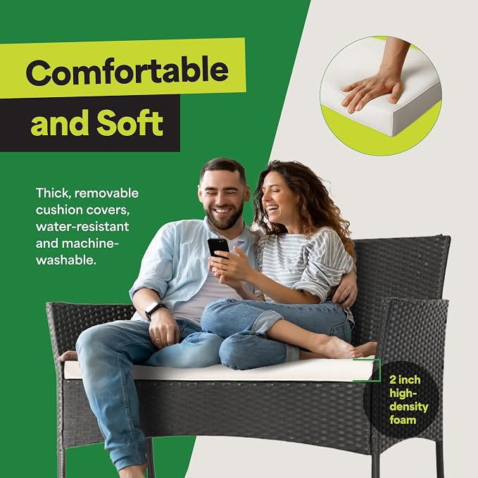 EconoHome 4-Piece Outdoor Patio Furniture Set - Image 3