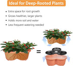 VECELO 7 Tier Vertical Garden Planter, Self Watering Stackable Planters - Image 6