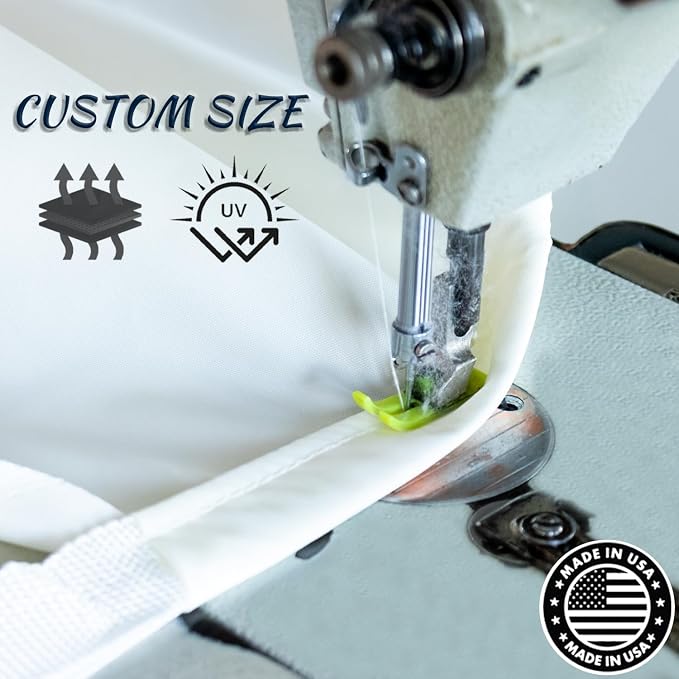 LOVE STORY Right Triangle 7'x10'x12.2' Waterproof Sun Shade Sail Canopy UV Block - Image 6