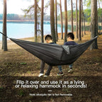 Miztli Camping Hammock with Net and Rain Fly, Portable Lightweight Outdoor - Image 6