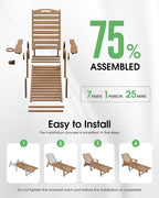 Chaise Lounge Outdoor, Lounge Chair Outdoor - Image 7