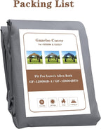 SCOCANOPY Replacement Top for The Lowe's Gazebo Model #GF-12S004B-1 / - Image 6