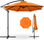 Best Choice Products 10ft Offset Cantilever Hanging Market Patio Umbrella by BestChoiceProducts