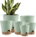 Indoor Self Watering Planters by AFamilyofGardenLovers
