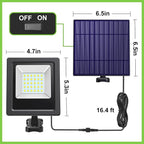 Solar Lights Outdoor Bright Solar Flood Lights 4400mAh 5500K Dusk to Dawn Led - Image 6