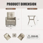 15-Piece Outdoor Patio Furniture Set - Image 8