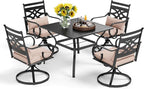 PHI VILLA 5 Pieces Outdoor Dining Set - Image 9