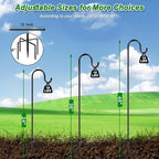 36 Inch Shepherds Hooks for Outdoor, Heavy Duty Bird Feeder Pole - Image 4