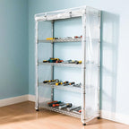 Waterproof Shelf Cover, Durable Dustproof Storage Wire Rack Covers, Outdoor - Image 8