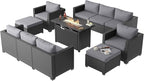 Aoxun 7 Piece Patio Furniture Set - Image 8