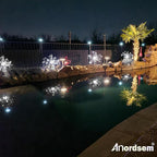 Anordsem Solar Garden Lights Outdoor: Bendable Copper Wire - Image 7