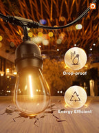 addlon LED Outdoor String Lights 24FT - Image 2