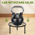 ESRICH 2 Pack 7.8" Metal Plant Stand Indoor, Rustproof Round Heavy Duty Flower - Image 4