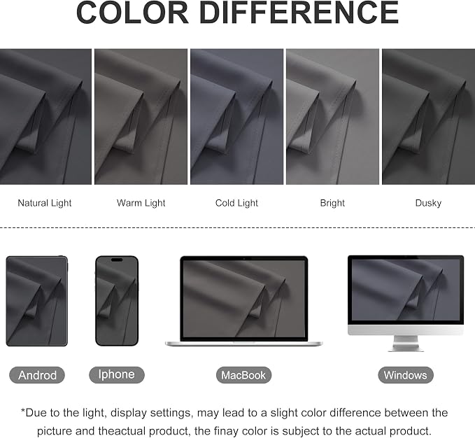 RYB HOME Outdoor Curtains Waterproof - Image 7