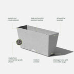 Veradek Midori Long Trough Planter - Image 4