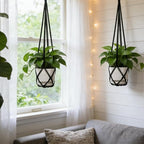 YIBOT Macrame Plant Hanger Indoor Set of 2 - Image 5