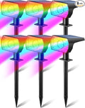 Solar Multicolor Lights Outdoor, 7 Lighting Modes Solar Light Outdoor by Home