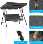 AECOJOY 3-Seat Outdoor Clearance Porch Swings - Image 4