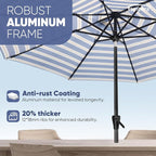 Tempera Patio Market Outdoor Table Umbrella - Image 5