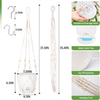 2-Pack 7.1-Inch Self-Watering Orchid Hanging planterS - Image 5