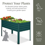 Best Choice Products 48x24x30in Galvanized Raised Garden Bed, Metal Elevated - Image 6