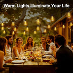 Outdoor String Led Patio Lights - 50Ft 15M Outside Waterproof Light ST38 - Image 5