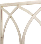 SAFAVIEH Outdoor Furniture Collection – Abia Antique White Distressed Wrought - Image 8