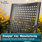 PHI VILLA 5 Pieces Outdoor Dining Set - Image 4