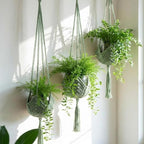 Shappy 1 Pack Jute Crochet Long Plant Hanger - Image 6