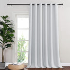 NICETOWN Patio Door Curtain Room Darkening Drapes, Grommet Top Light Blocking by NICETOWN