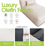 Outdoor Bean Bag Lounger Chair, Big Comfy Outdoor Daybed - Image 6