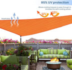 E&K Sunrise 20' x 20' x 20' Sun Shade Sail Triangle Canopy Shade Cover UV Block - Image 5