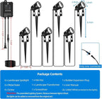 All-in-One Low Voltage Landscape Lighting, Dusk to Dawn Transformer Timer - Image 9