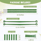 Legigo 4ft 4-Pack Tomato Cage for Garden Plant Support- Up to 48inch Garden - Image 3