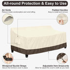 PureFit Outdoor Couch Cover Waterproof Patio Sofa Furniture Covers, 3-Seater - Image 5