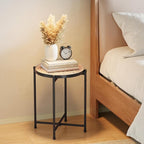 Bamworld Indoor Plant Stand Tall Plant Table Corner Plant Stool Boho Small - Image 6