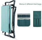 Ohuhu Garden Kneeler and Seat, Heavy Duty Garden Stool - Image 5