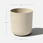 Veradek Round Lima Plastic Planter Pots - Image 3