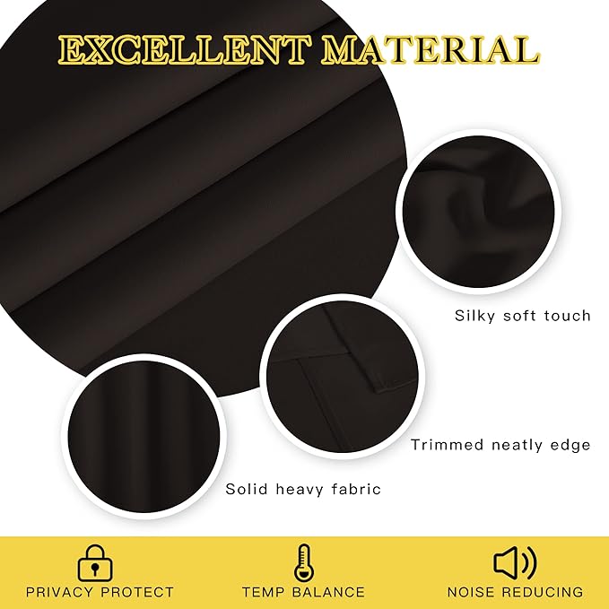 NICETOWN Patio Blackout Curtain Panels - Image 2
