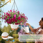 Hanging Planter for Indoor Plants 8 Inch, 2 Pack Hanging Baskets for Plants - Image 3