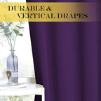 NICETOWN 66 Inch Long Blackout Curtains - Image 4