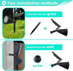 Solar Spot Lights Outdoor Color Changing, 8 Lighting Modes 2-in-1 Solar Lights - Image 6