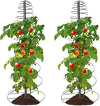 2 Pack 72in Tall Spiral Frame Trellis by EUIJOIP