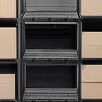 Gracious Living 2 Pack Light Duty Storage Shelves, Knect-A-Shelf 4-Shelf - Image 5