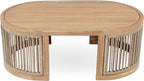 Christopher Knight Home Buekaz Outdoor Acacia Wood Coffee Table - Image 5