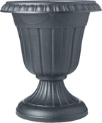 Arcadia Garden Products PL20GY Classic Traditional Plastic Urn Planter by Unknown