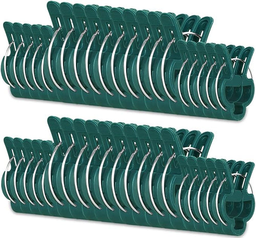40 Pcs Plant Support Clips, Flower and Vine, Garden Tomato Plant Support Clips by Yinghezu